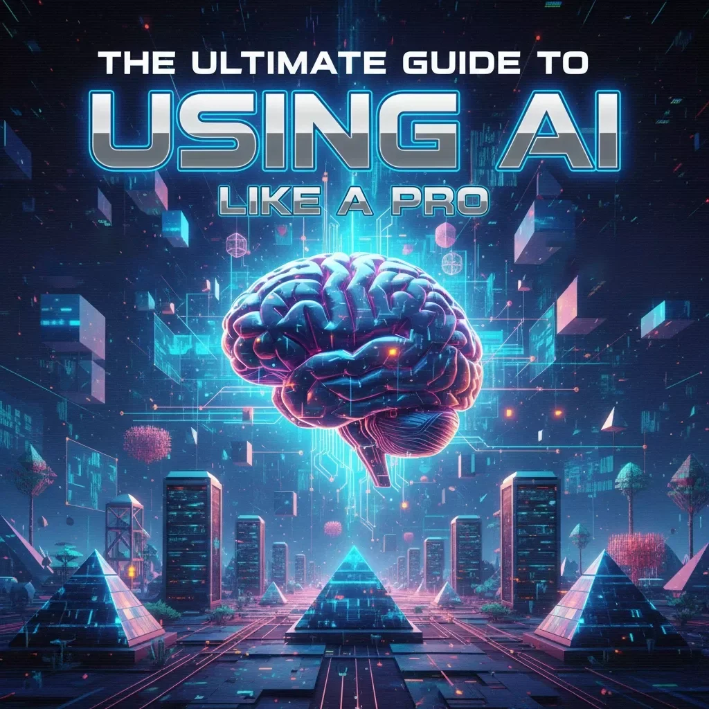 The Ultimate Guide to Using AI Like a Pro | Learn How to Use ChatGPT Effectively | Digital Download eBook for Beginners & Creators