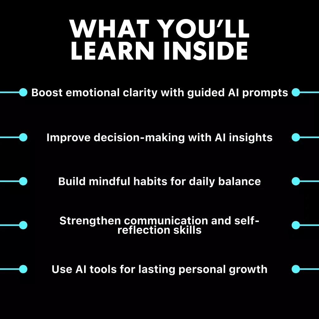Mind Meets Machine | AI Therapy Guide for Self-Reflection, Emotional Growth & Decision Clarity | Digital Download eBook on ChatGPT Mental Wellness, Habits & Mindset