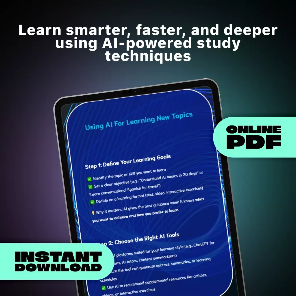 The AI-Powered Email Writing Checklist | How to Use AI to Write Emails Faster | Digital Productivity Guide for Entrepreneurs, Marketers & Busy Professionals