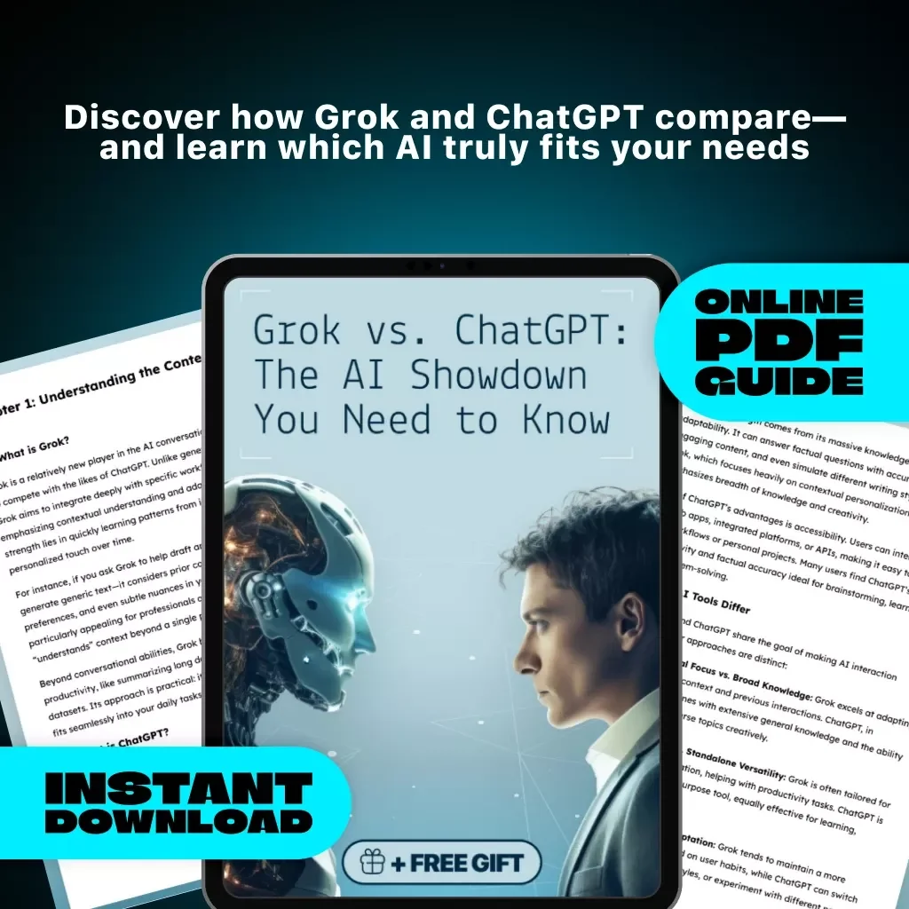 Grok vs. ChatGPT: The AI Showdown You Need to Know – Ultimate Digital Guide for Comparing AI Tools | Discover Which is Better: Grok or ChatGPT