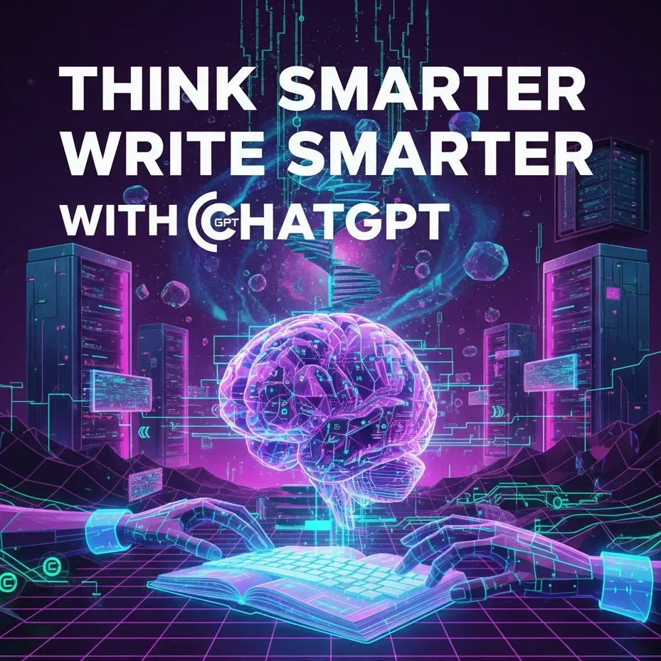 Think Smarter, Write Smarter with ChatGPT – The Ultimate Guide on How to Use ChatGPT for Note Taking, Productivity, and Organized Thinking | Digital Download eBook for Students, Professionals & Creators