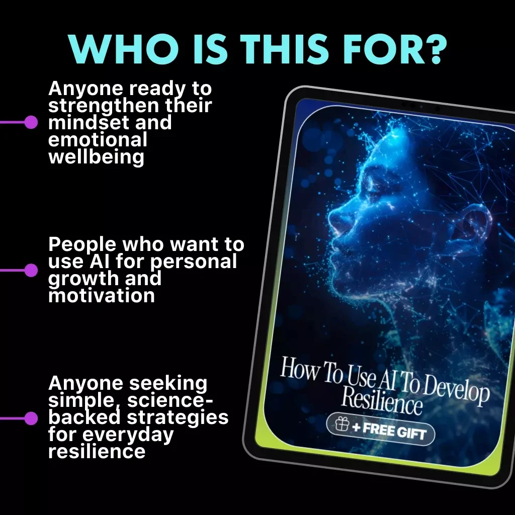 How to Use AI to Develop Resilience | Digital eBook for Mental Strength, Emotional Growth, and Personal Development | AI-Powered Self-Improvement Guide for Stress Management, Mindfulness, and Daily Motivation