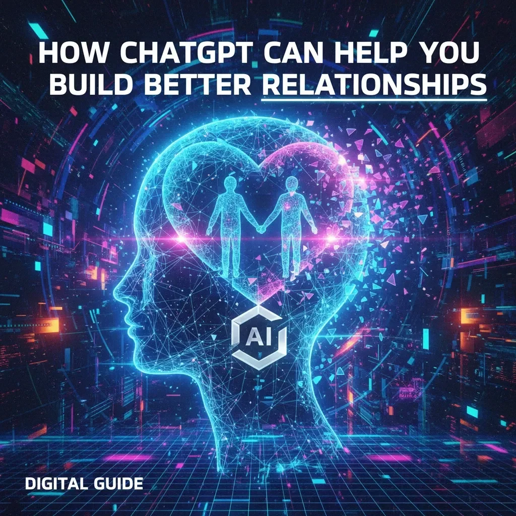 How ChatGPT Can Help You Build Better Relationships | Relationship Advice eBook | Using ChatGPT for Relationship Advice | Digital Download PDF