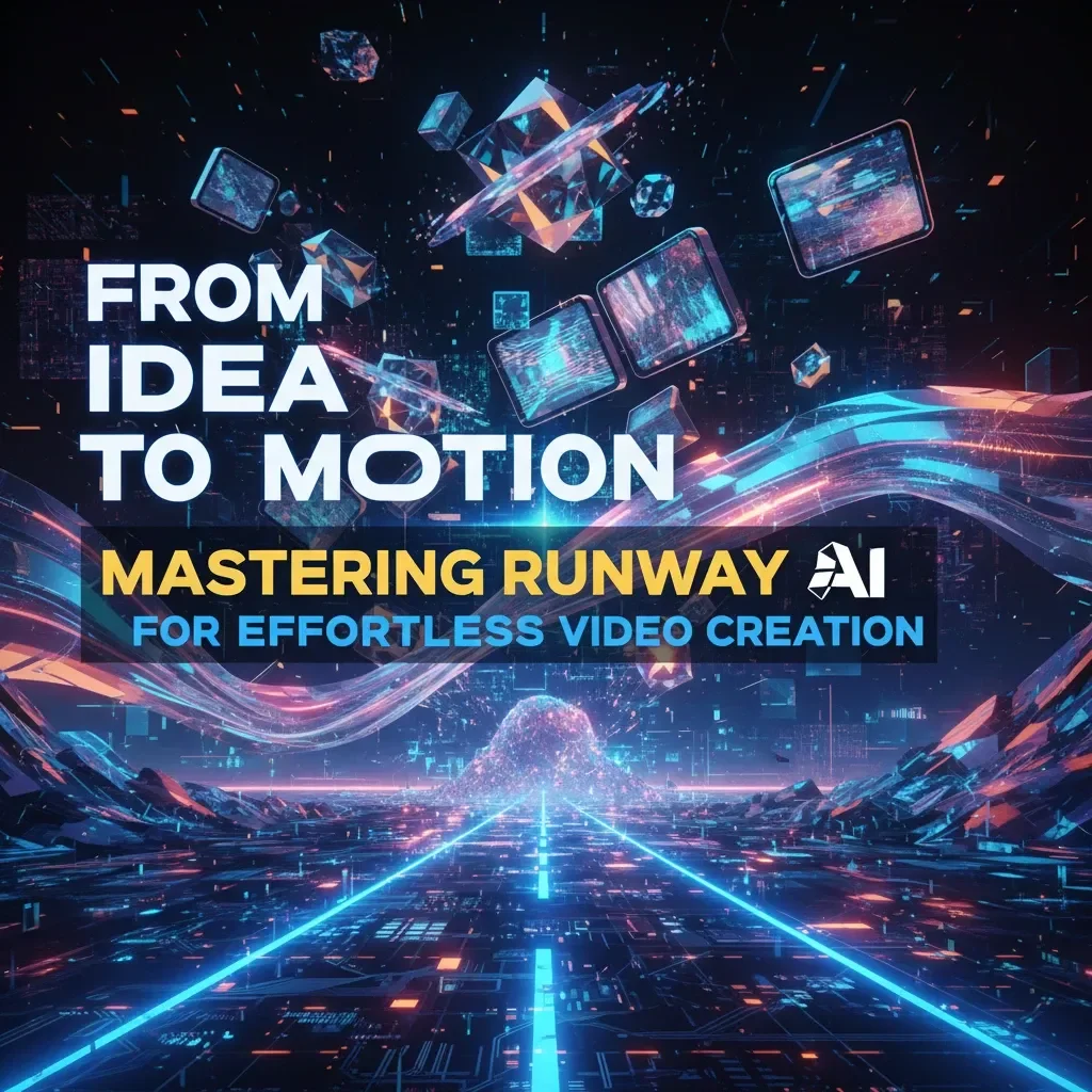 From Idea to Motion: Mastering Runway AI for Effortless Video Creation — Digital Guide for Creators | How to Use Runway AI Step-by-Step eBook for Stunning AI Videos