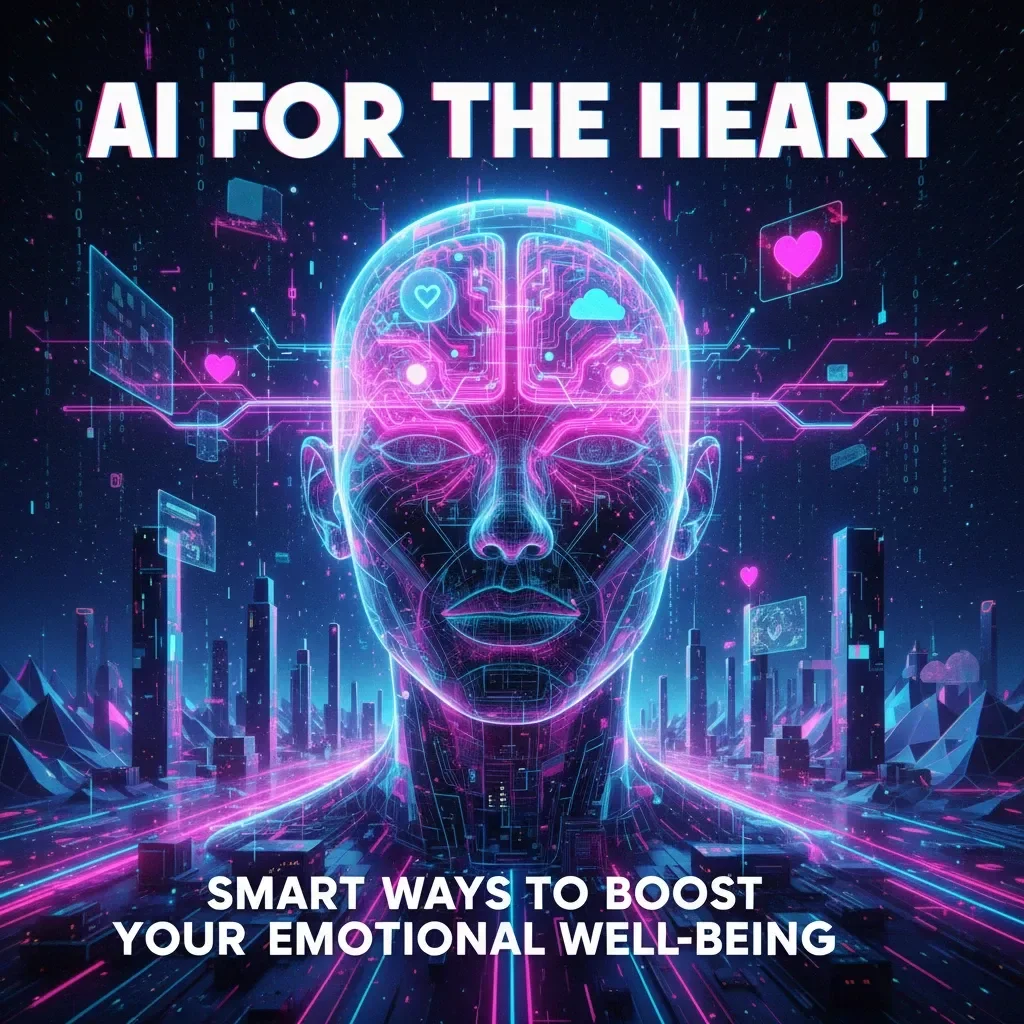 AI for the Heart: Smart Ways to Boost Your Emotional Well-Being | Digital Guide for Mindfulness, Self-Care & Happiness | Tips for Using AI to Improve Emotional Well-Being