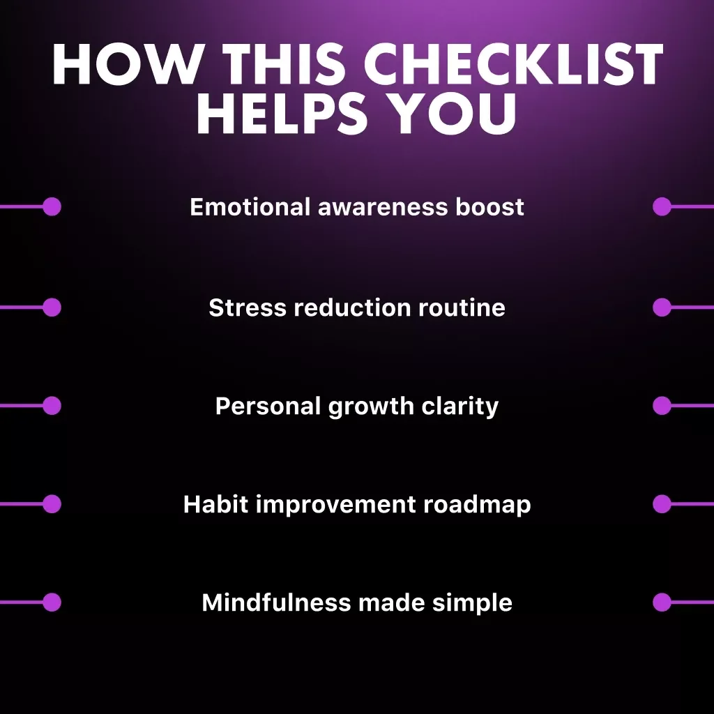 Mirror Your Mind: A Self-Reflection Checklist | Digital Download for Mindful Living, AI-Assisted Introspection & Personal Growth Guide | How to Practice Self-Reflection with AI
