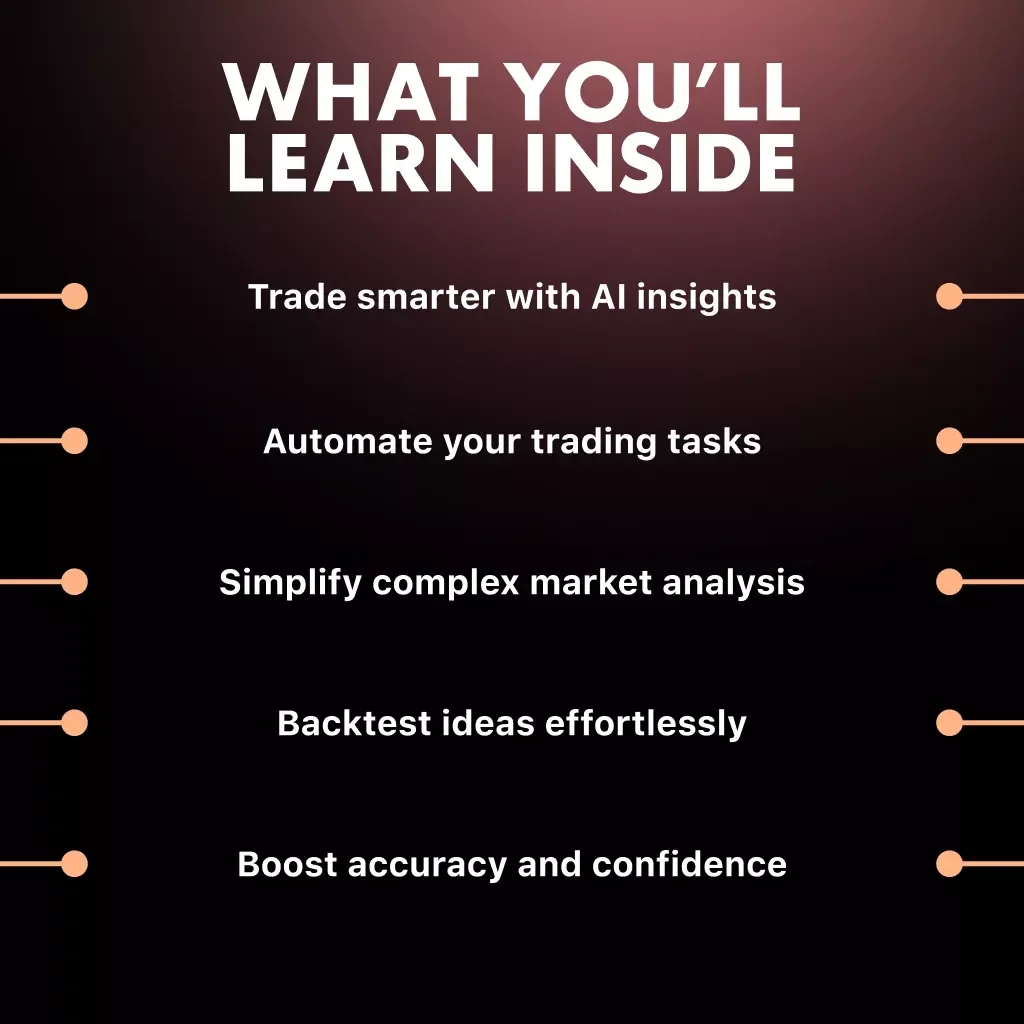 Smart Trades, Smarter Algorithms | AI Trading Guide for Beginners | Digital Download eBook on Using ChatGPT, Backtesting, and Automating Trading Strategies