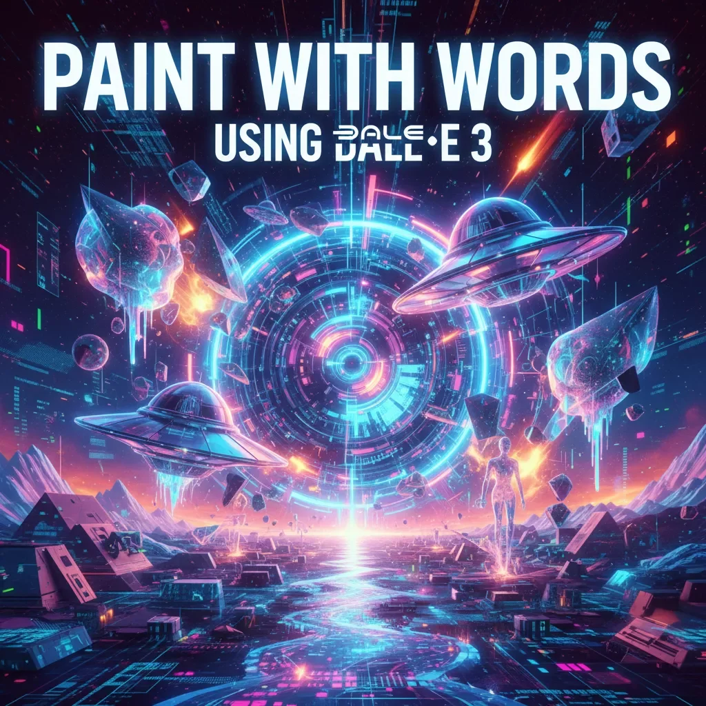Paint with Words Using DALL·E 3 | Digital Guide for Beginners and Creators | Learn How to Use DALL·E 3 for Stunning AI Art, Prompts & Image Generation