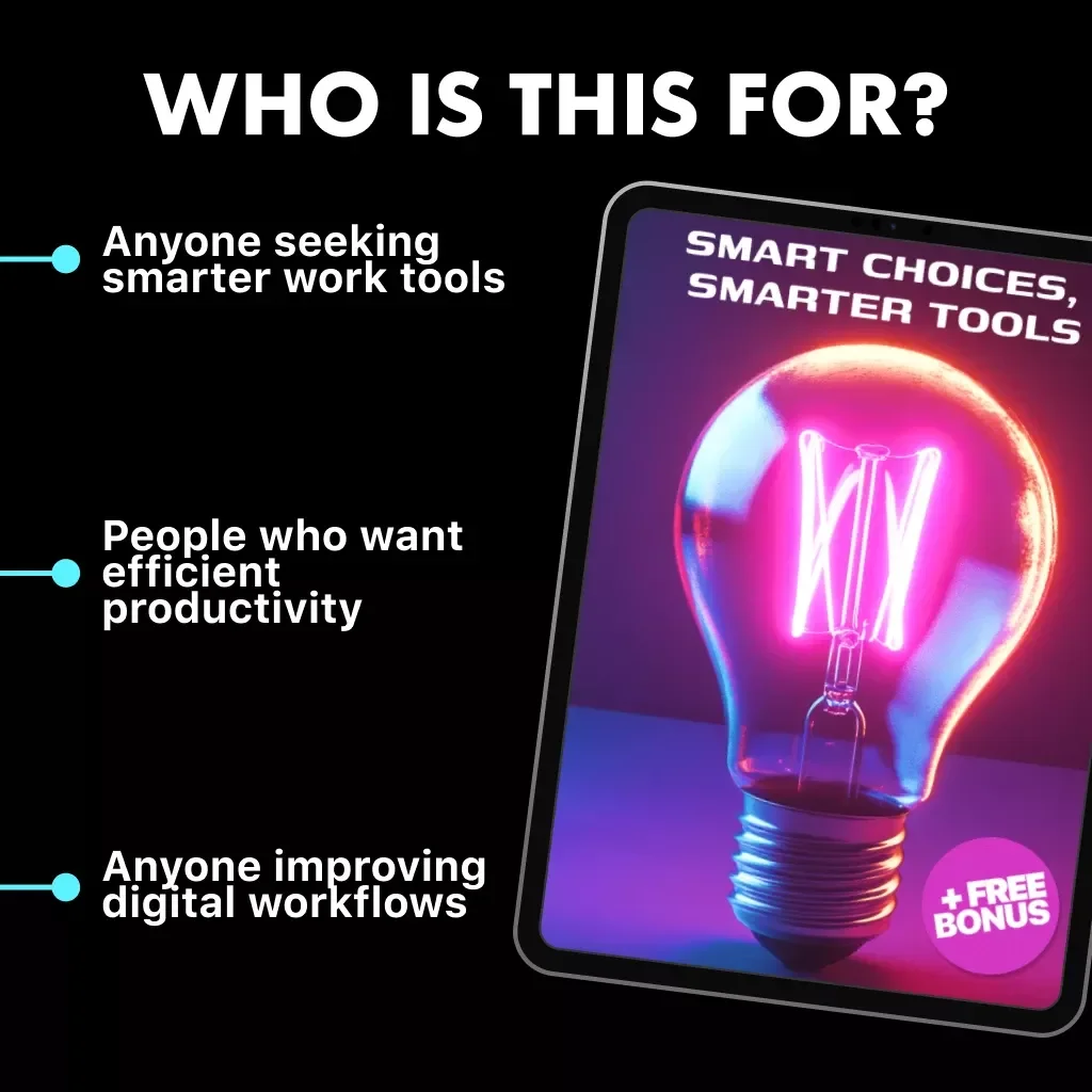 Smart Choices, Smarter Tools: The Ultimate Guide on How to Choose the Best AI Tool for My Needs – eBook for Productivity, Content Creation, and Workflow Success