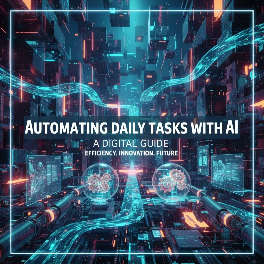 Automating Daily Tasks with AI | Best Way to Automate Daily Tasks with AI | Time-Saving Productivity eBook for Entrepreneurs, Creators & Professionals