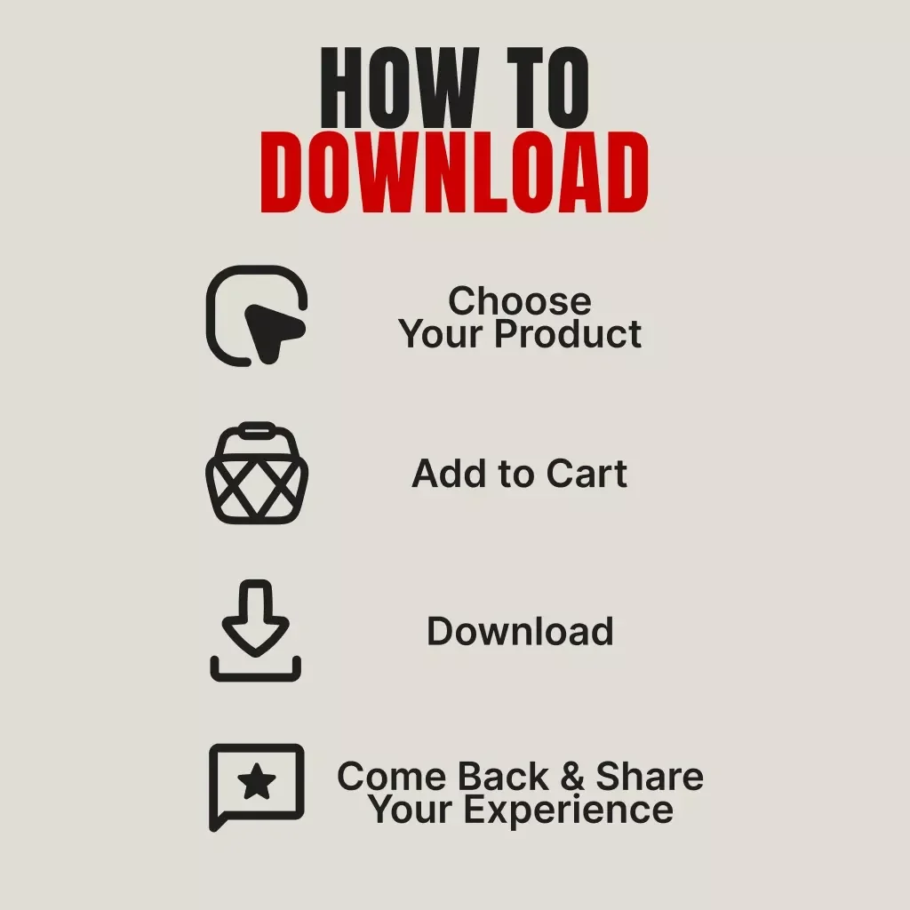 The Big Household Black Friday Master Plan | Ultimate Family Shopping Checklist | Digital Download Guide for How to Make a Black Friday Plan for a Big Household