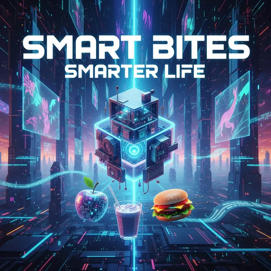Smart Bites, Smarter Life | AI Meal Planning Checklist | Tips for Using AI to Plan Meals, Save Time & Eat Healthier | Digital Download Guide for Smart Cooking