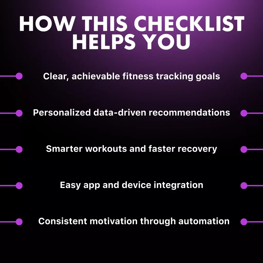Move Smarter, Not Harder | AI Fitness Tracking Checklist | How to Use AI to Track Physical Activity | Digital Download for Smarter Wellness Goals