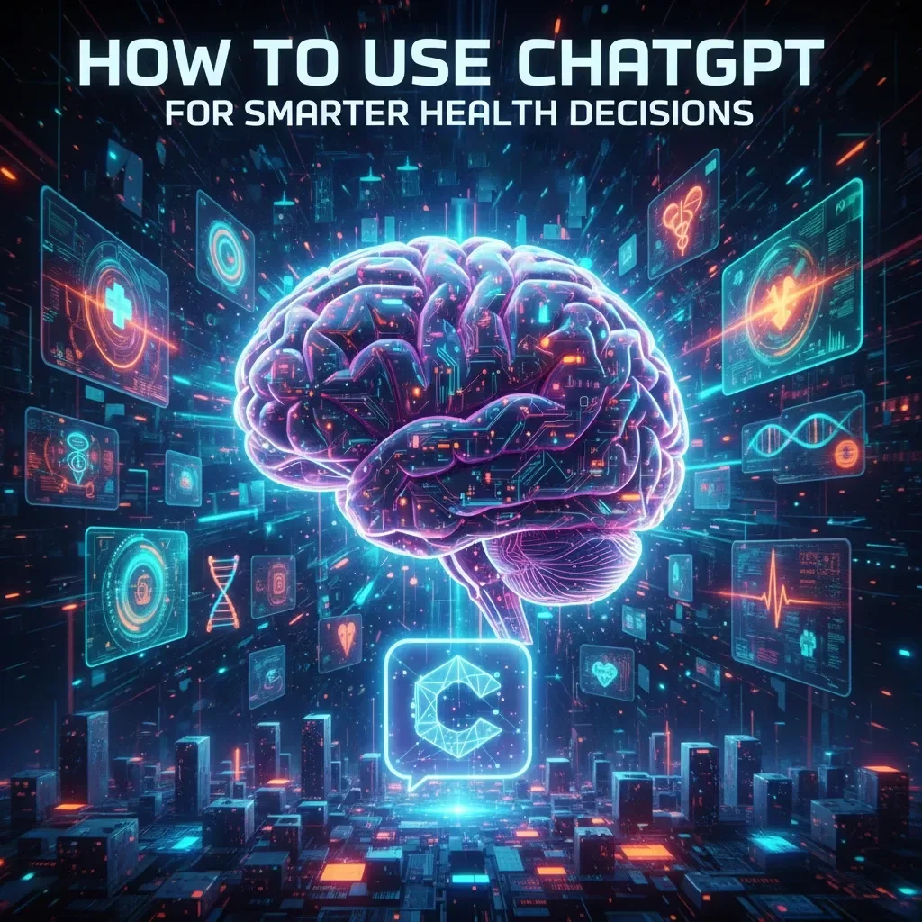 How to Use ChatGPT for Smarter Health Decisions – Printable Digital Checklist for Using AI to Understand Symptoms, Medical Terms & Doctor Prep | How to Use ChatGPT for Medical Diagnosis