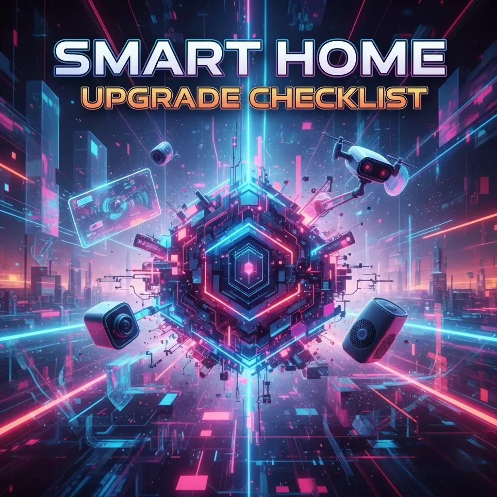 Smart Home Upgrade Checklist | AI-Generated Home Improvement Ideas | Digital Download for Modern Living
