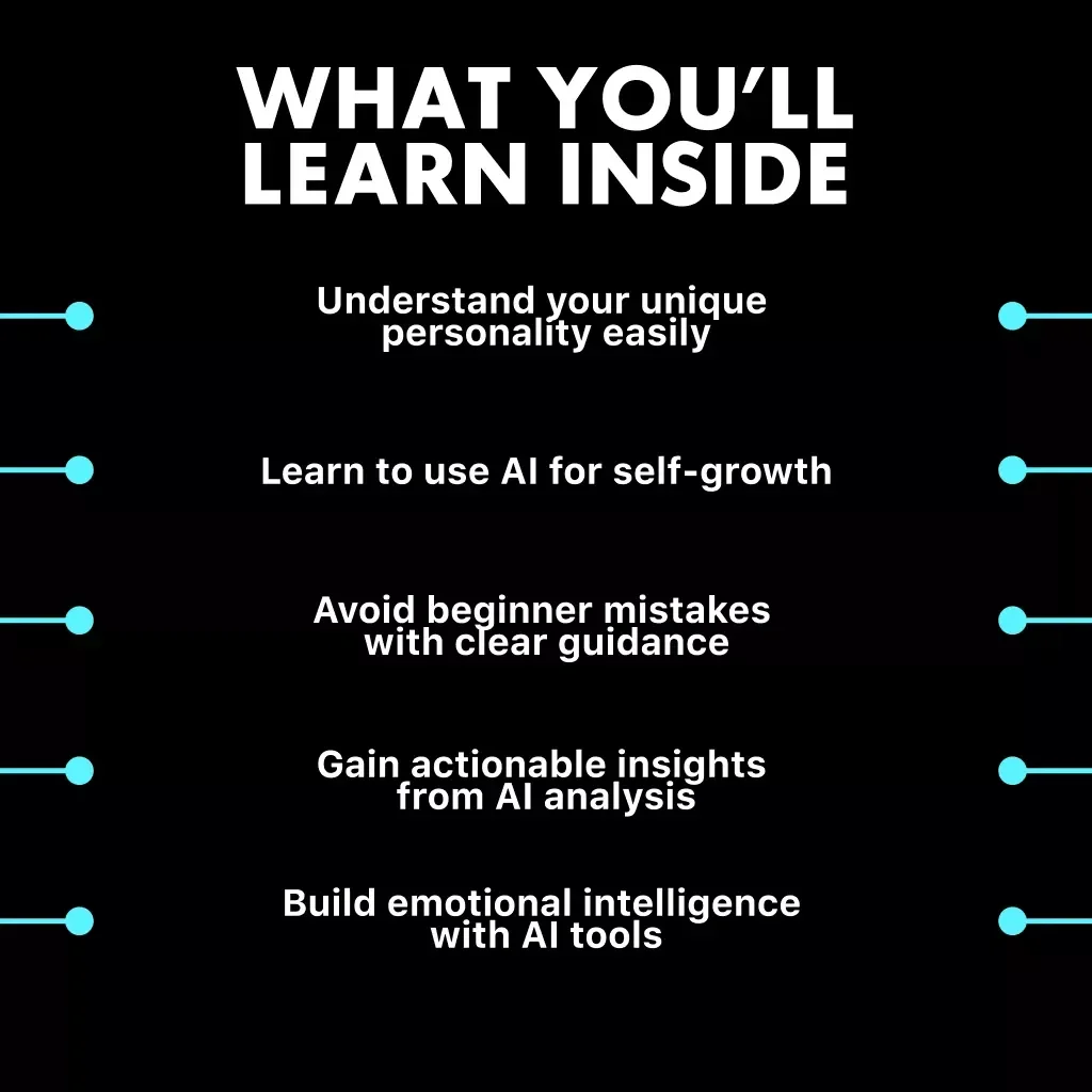 AI & You: Unlocking Personality Insights Through Artificial Intelligence | Digital eBook | How to Use AI to Explore Personality Traits | Self-Discovery Guide for Personal Growth & Emotional Intelligence
