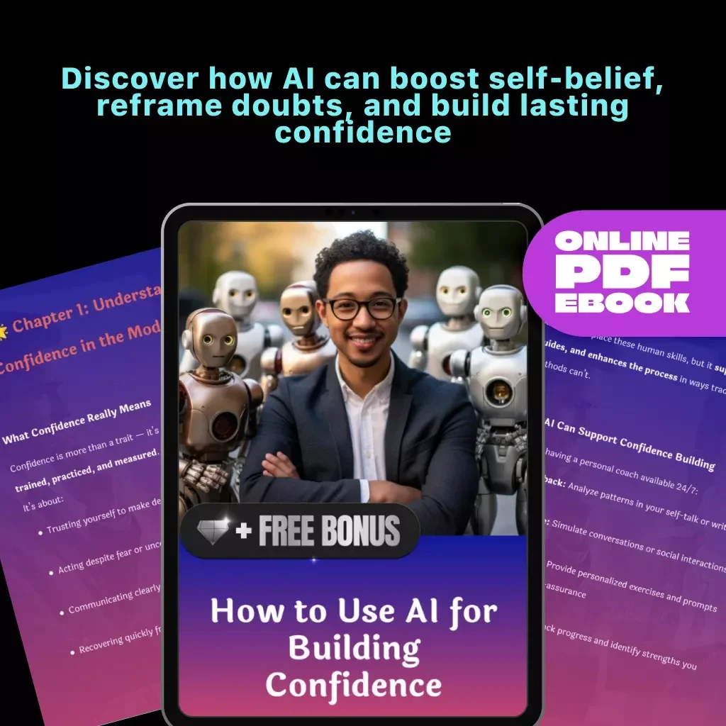 How to Use AI for Building Confidence | Self-Growth eBook for Personal Development | The Best Way to Use AI for Building Confidence & Overcoming Self-Doubt