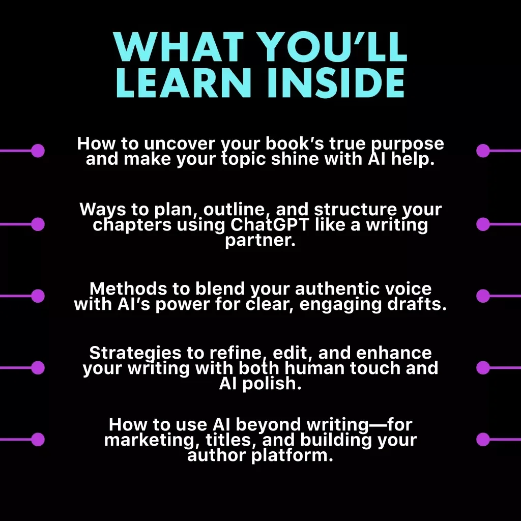 A Practical Guide to Writing Your Book with AI | eBook for Authors, Writers & Creators | Learn How to Use ChatGPT to Plan, Write, and Publish Your Book | Digital Download for Self-Publishing Success