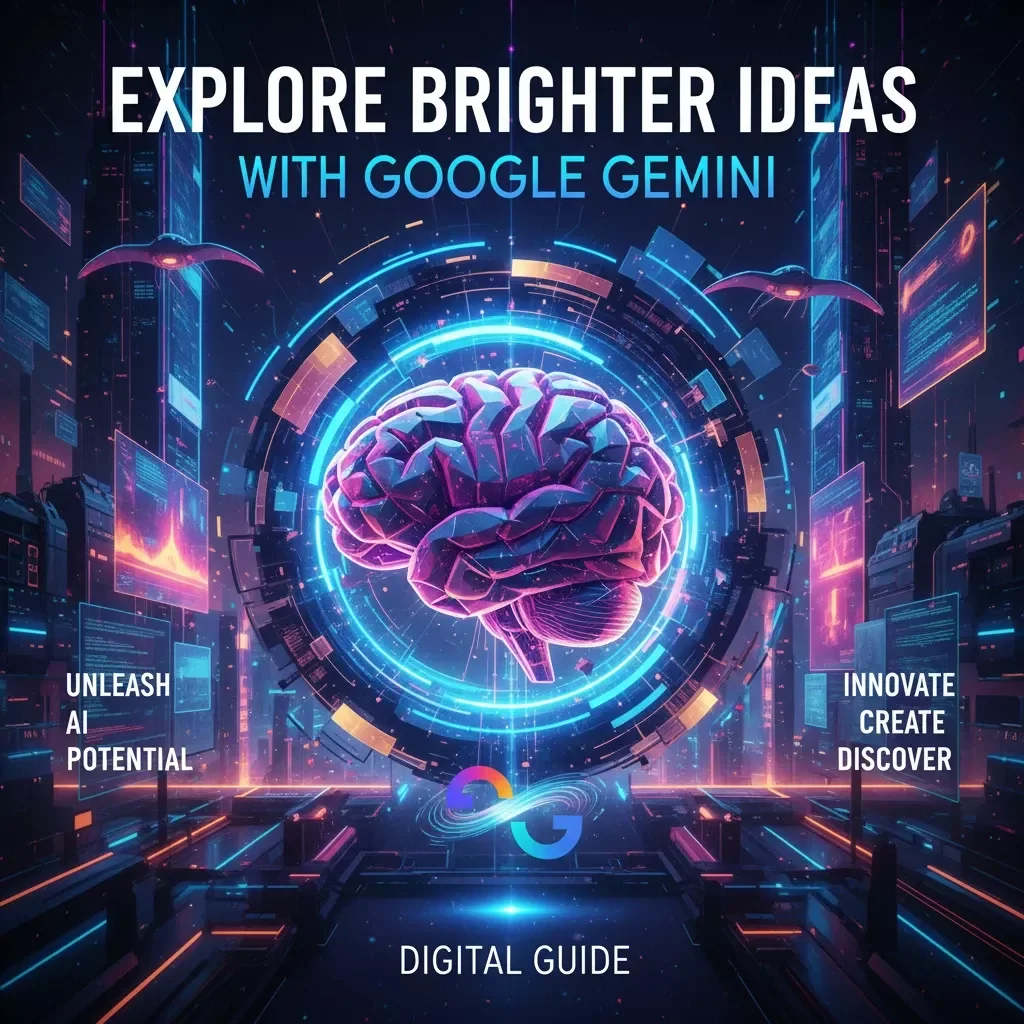 Explore Brighter Ideas with Google Gemini | Digital Guide on How to Use Google Gemini for Work, Study, and Creativity