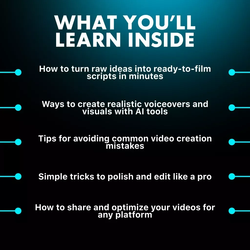 From Script to Screen: Creating Videos with ChatGPT and AI Magic | Digital Guide for AI Video Creation, Scriptwriting, and Content Planning | How to Create a Video Using ChatGPT