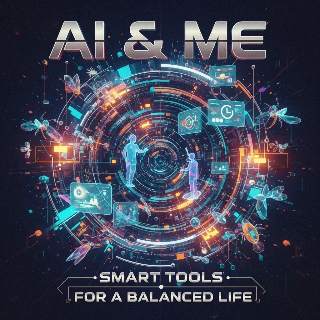 AI & Me: Smart Tools for a Balanced Life | Digital Guide on How to Use AI to Improve Work-Life Balance | Productivity eBook & Self-Improvement Download