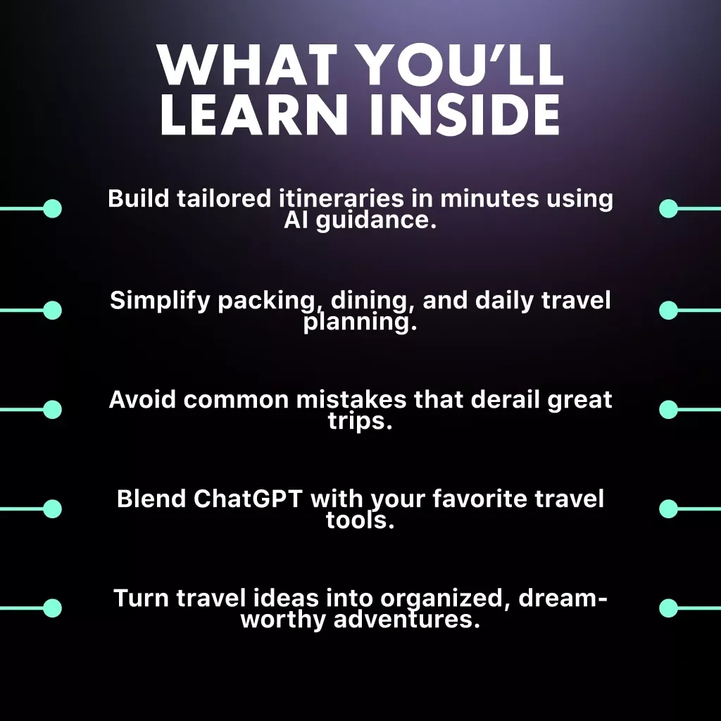 Travel Smarter with ChatGPT | How to Use ChatGPT to Plan a Trip | Digital Guide for AI-Powered Travel Planning, Itineraries, and Adventure Inspiration