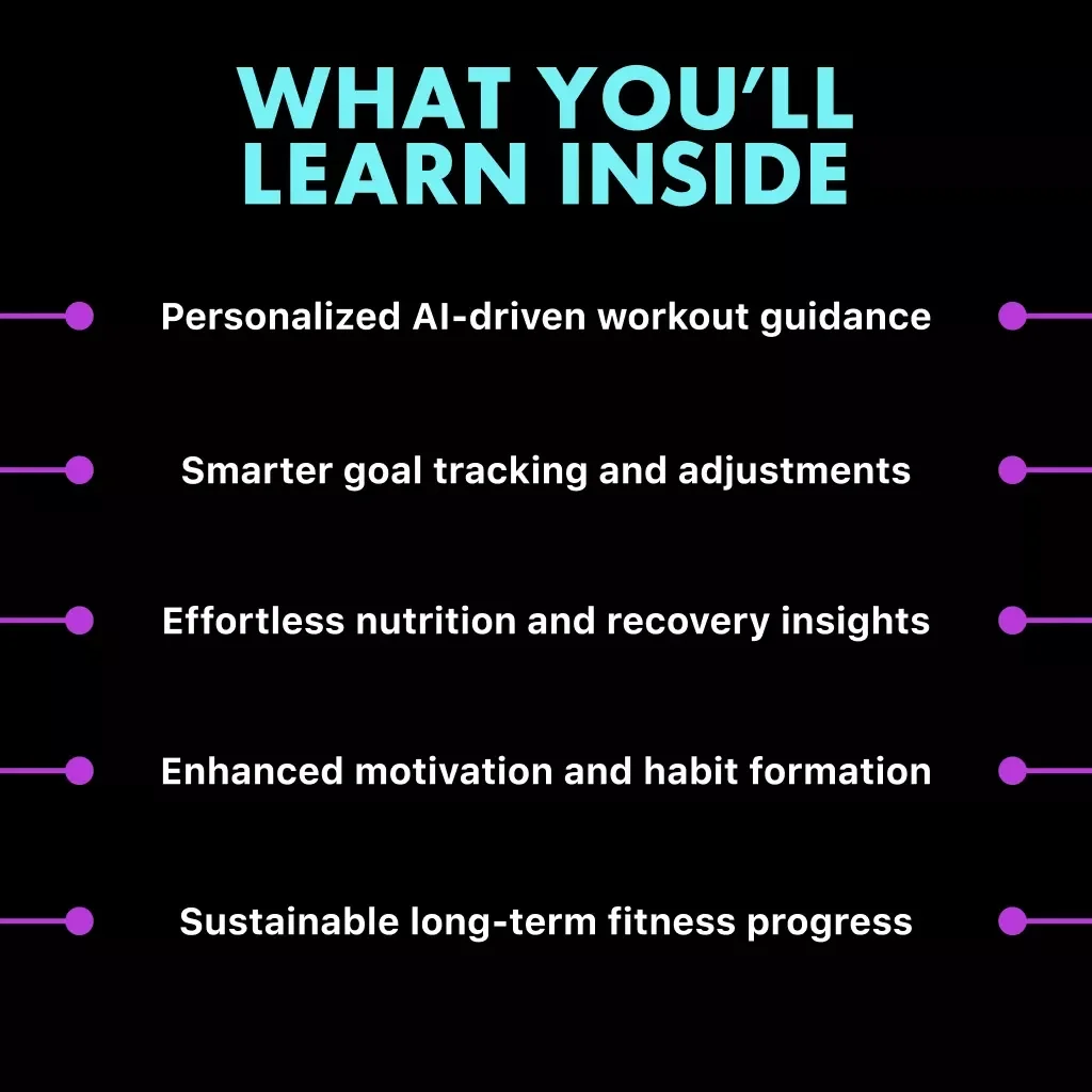 Tracking Fitness Goals with AI | eBook Guide on How to Use AI to Track Fitness Goals, Improve Workouts, Nutrition & Motivation | Digital Download