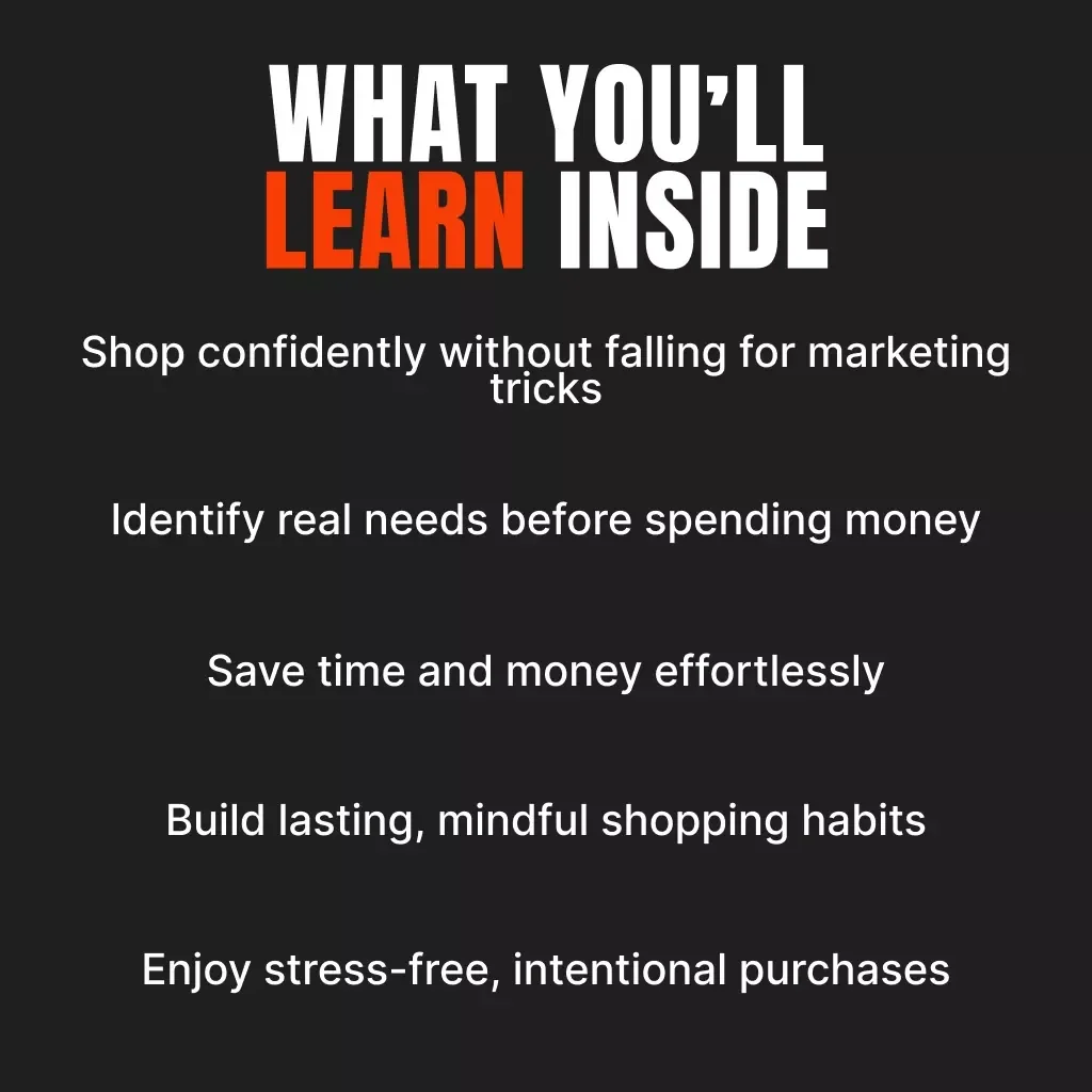Black Friday Unplugged: Shop Smart Without Falling for Ads | Digital eBook & Shopping Guide | Conscious Consumer Planner | Minimalist Gift Idea