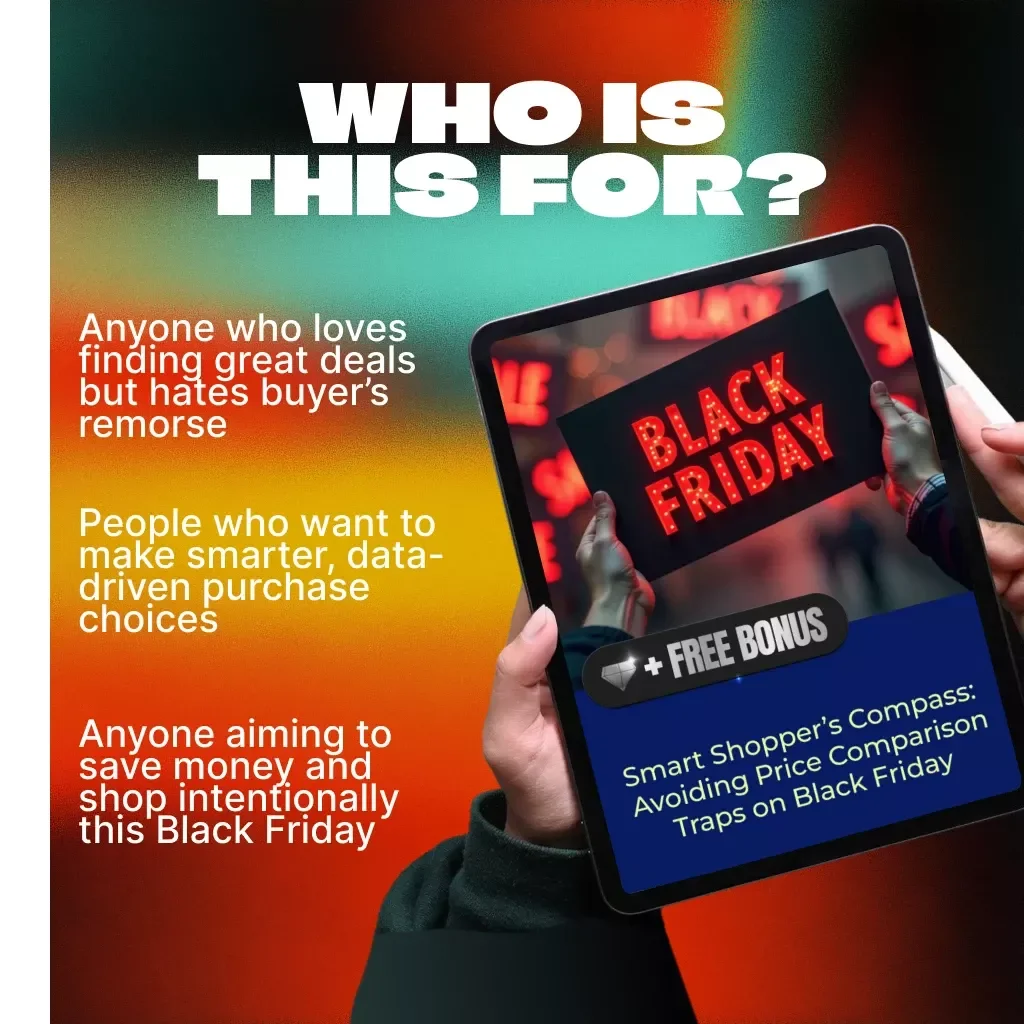 Smart Shopper’s Compass: Avoiding Price Comparison Traps on Black Friday | Digital Guide for Smarter Shopping Decisions | How to Avoid Comparing Prices the Wrong Way | Budget Planning & Deal Evaluation eBook