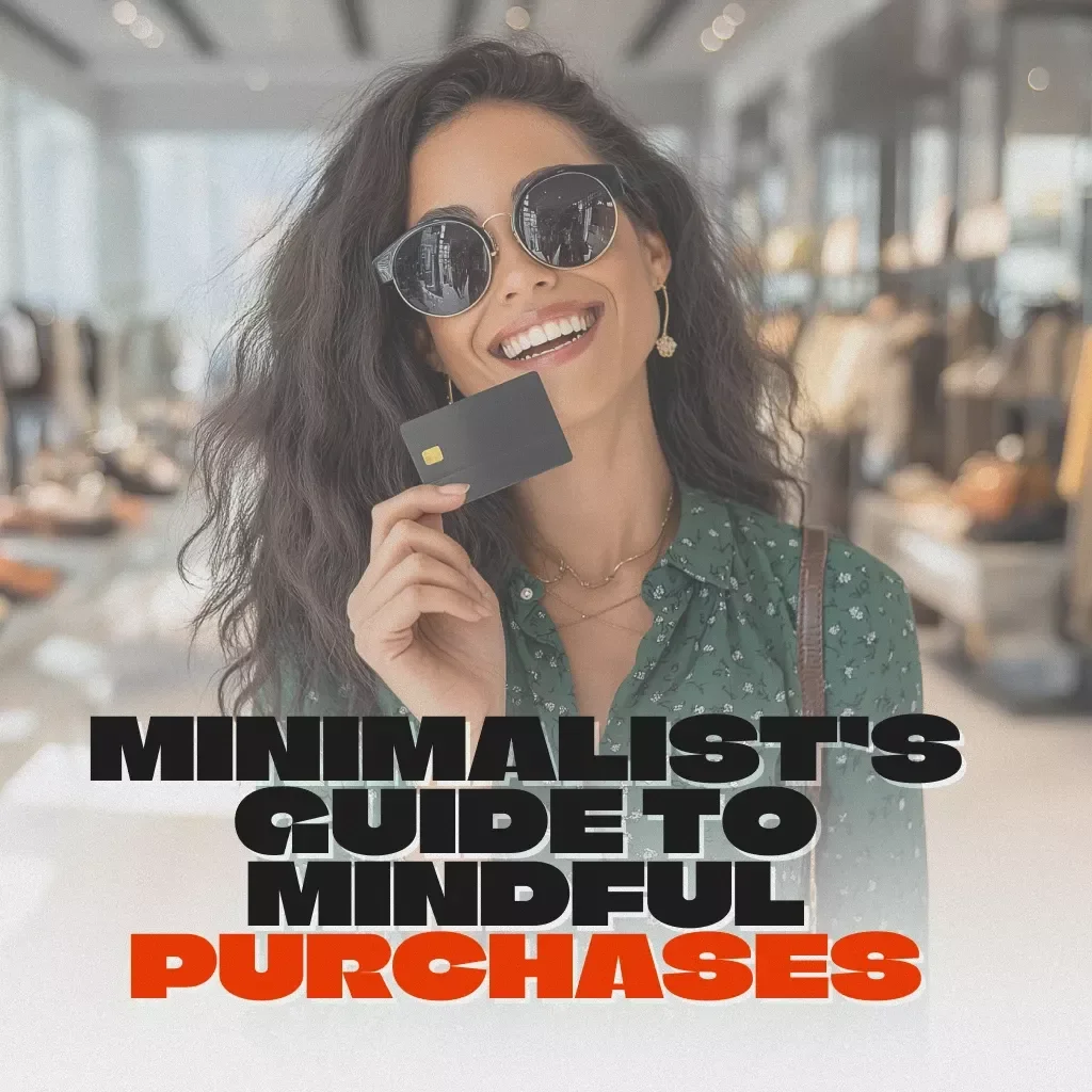 A Minimalist’s Guide to Mindful Purchases | Digital Guide on How to Shop with a Minimalist Mindset | Minimalist Lifestyle eBook for Conscious Consumers
