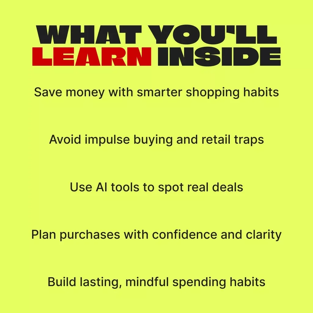 Smart Spending on Black Friday: Your Guide to Buying Wisely Without Buyer’s Regret | Digital Download eBook | Black Friday Shopping Guide | Budget Planner | AI Shopping Tools | Holiday Savings Tips