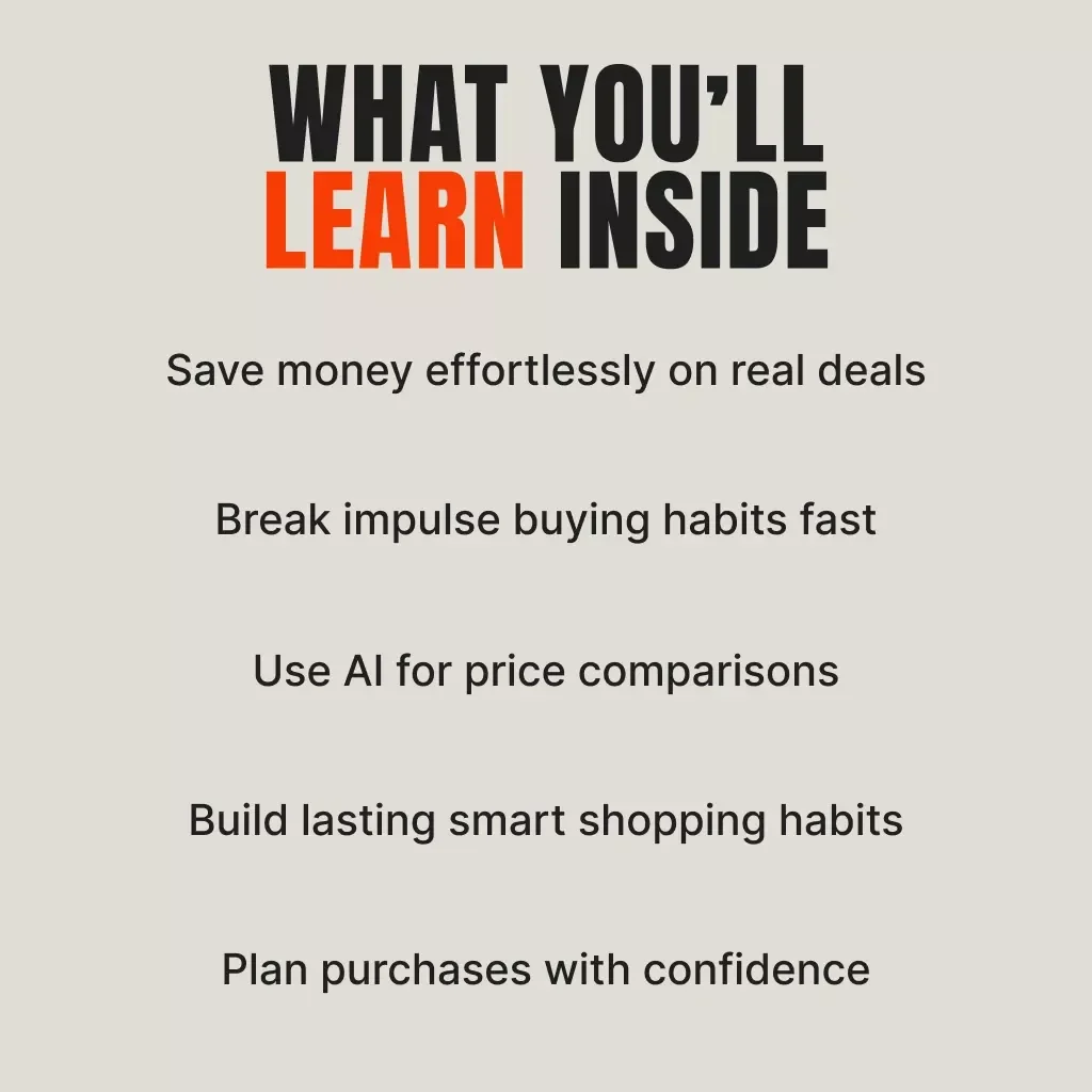 Break the Habit: Smarter Black Friday Shopping Without the Old Tricks | Digital Download Guide, eBook & AI Shopping Checklist for Conscious Buyers