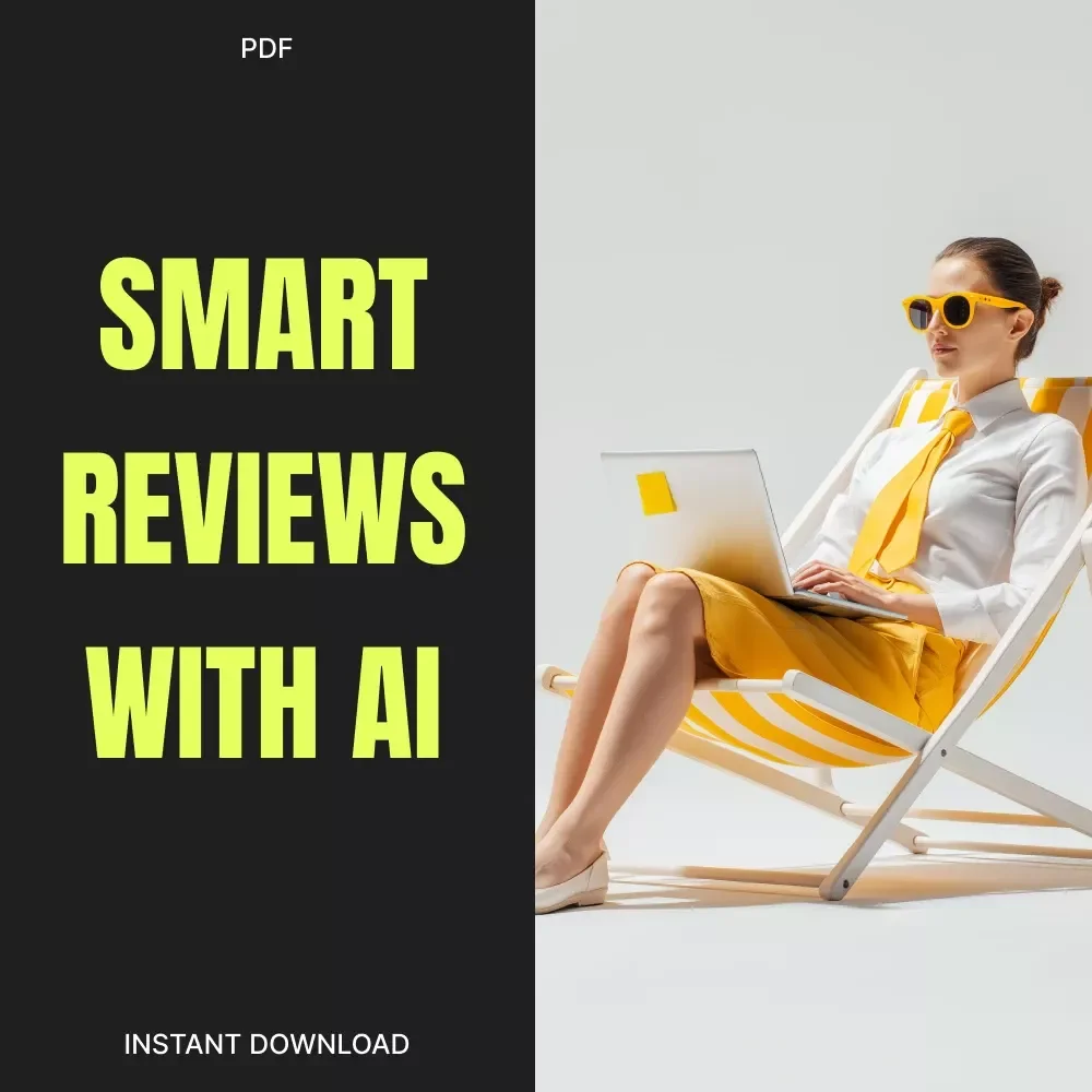 Smart Reviews with AI | Black Friday Shopping Guide | AI eBook for Smarter Buying Decisions | Digital Download | AI Prompts & Tools for Honest Product Reviews