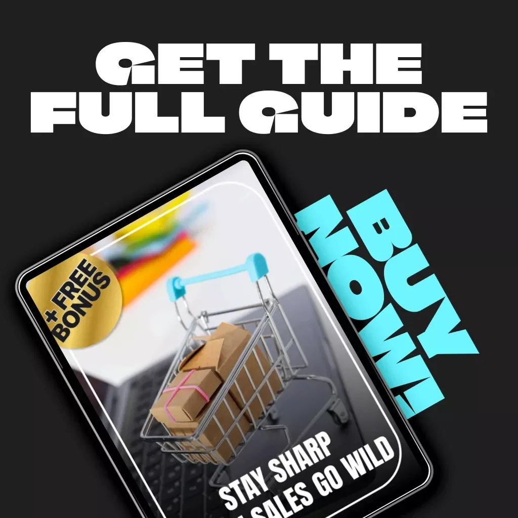 Stay Sharp When Sales Go Wild | Focus & Self-Control Guide for Smart Shoppers | Digital Download on How to Stay Focused During Massive Sales
