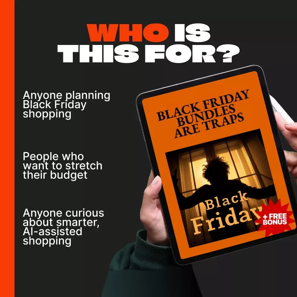 Black Friday Bundles Are Traps | Digital Guide on Why You Should Skip Bundled Deals on Black Friday | Smart Shopping Strategies, AI-Powered Tips & Real Savings