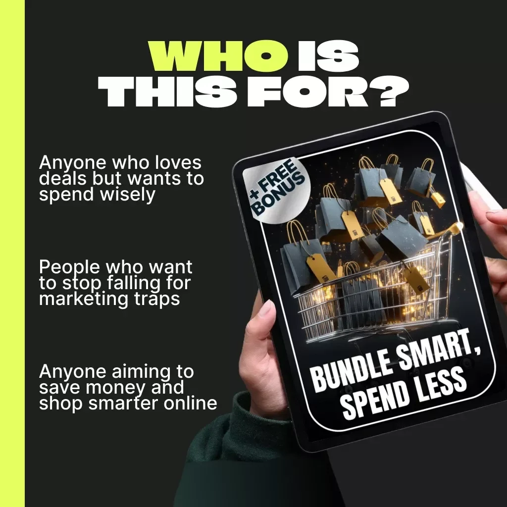 Bundle Smart, Spend Less | Digital Guide for Savvy Shoppers | Practical Tips for Avoiding Overspending on Bundled Deals | Instant Download eBook