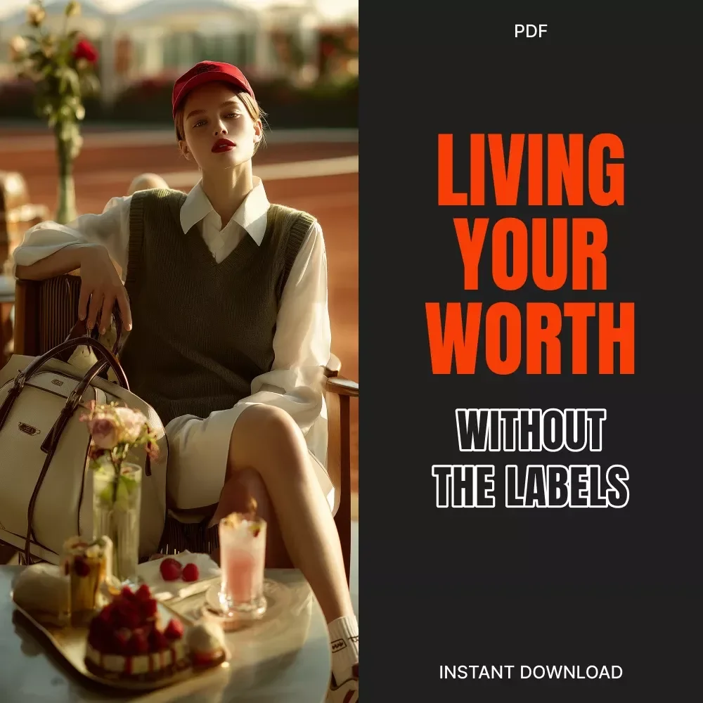 Living Your Worth Without the Labels | Digital Guide on How to Avoid Buying for Status, Build Mindful Spending Habits & Cultivate True Self-Worth