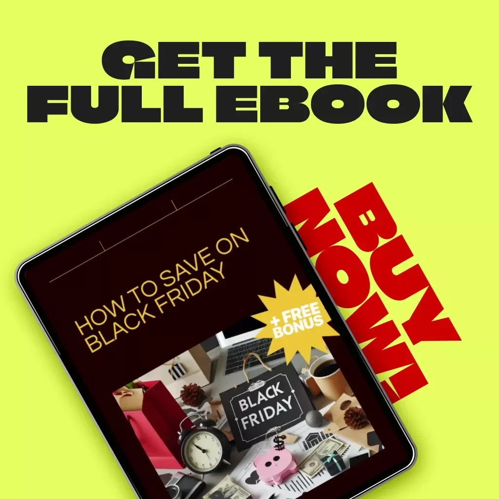 How to Save on Black Friday | Smart Shopping Guide, AI Tools & Budget Planner for Maximum Black Friday Savings (Digital Download eBook)