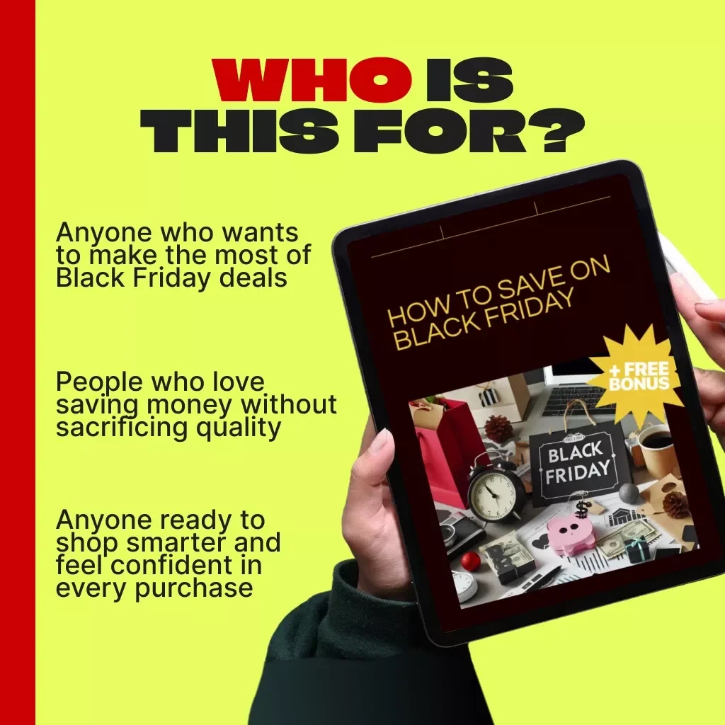 How to Save on Black Friday | Smart Shopping Guide, AI Tools & Budget Planner for Maximum Black Friday Savings (Digital Download eBook)