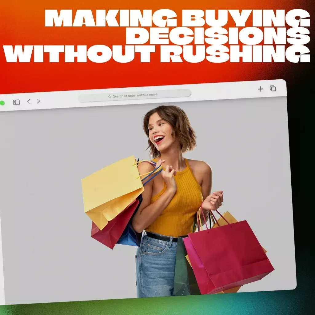 Making Buying Decisions Without Rushing | Mindful Shopping eBook | Smart Consumer Guide | Digital Download for Thoughtful Buyers
