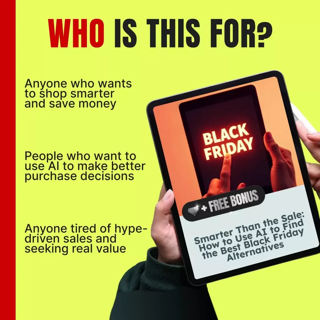 Smarter Than the Sale: How to Use AI to Find the Best Black Friday Alternatives | Digital Guide for Smarter Shopping with AI Tools & Strategies