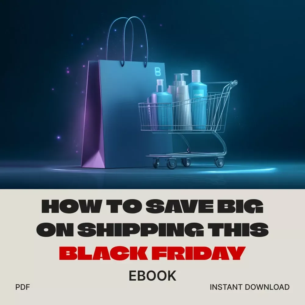 How to Save Big on Shipping This Black Friday | Ultimate eBook Guide for Smart Holiday Shoppers | Digital Download on How to Save on Shipping During Black Friday