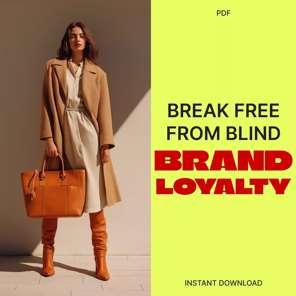 Break Free from Blind Brand Loyalty Checklist | Printable Self-Awareness Guide | Digital Download on How to Avoid Blindly Following Brand Loyalty | Mindful Shopping eBook for Smarter Consumer Choices