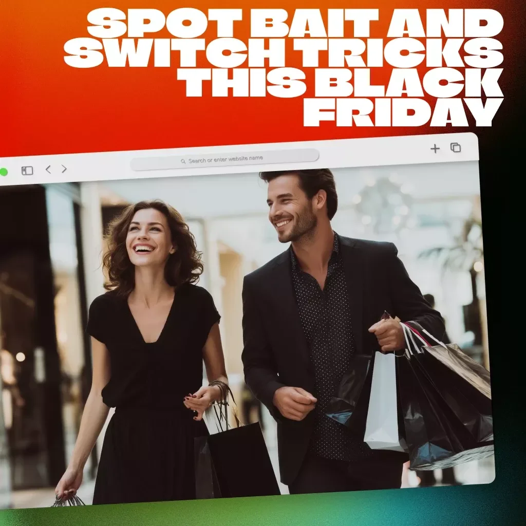 Spot Bait and Switch Tricks This Black Friday | Digital eBook & Smart Shopping Guide for Safe Online Deals | Learn to Detect Fake Discounts, Avoid Traps, and Shop Smarter with AI Prompts