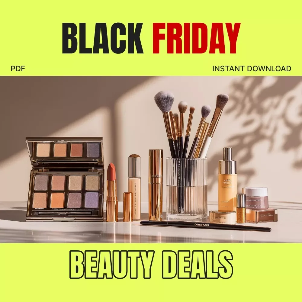How to Find the Best Black Friday Beauty Deals | Ultimate eBook Guide for Smart Shoppers | Digital Download for Beauty Lovers & Bargain Hunters