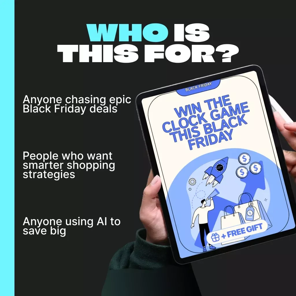 Win the Clock Game This Black Friday | Digital Guide on How to Plan Purchases Around Flash Sales | Black Friday Flash Sale Strategy eBook for Smart Shoppers