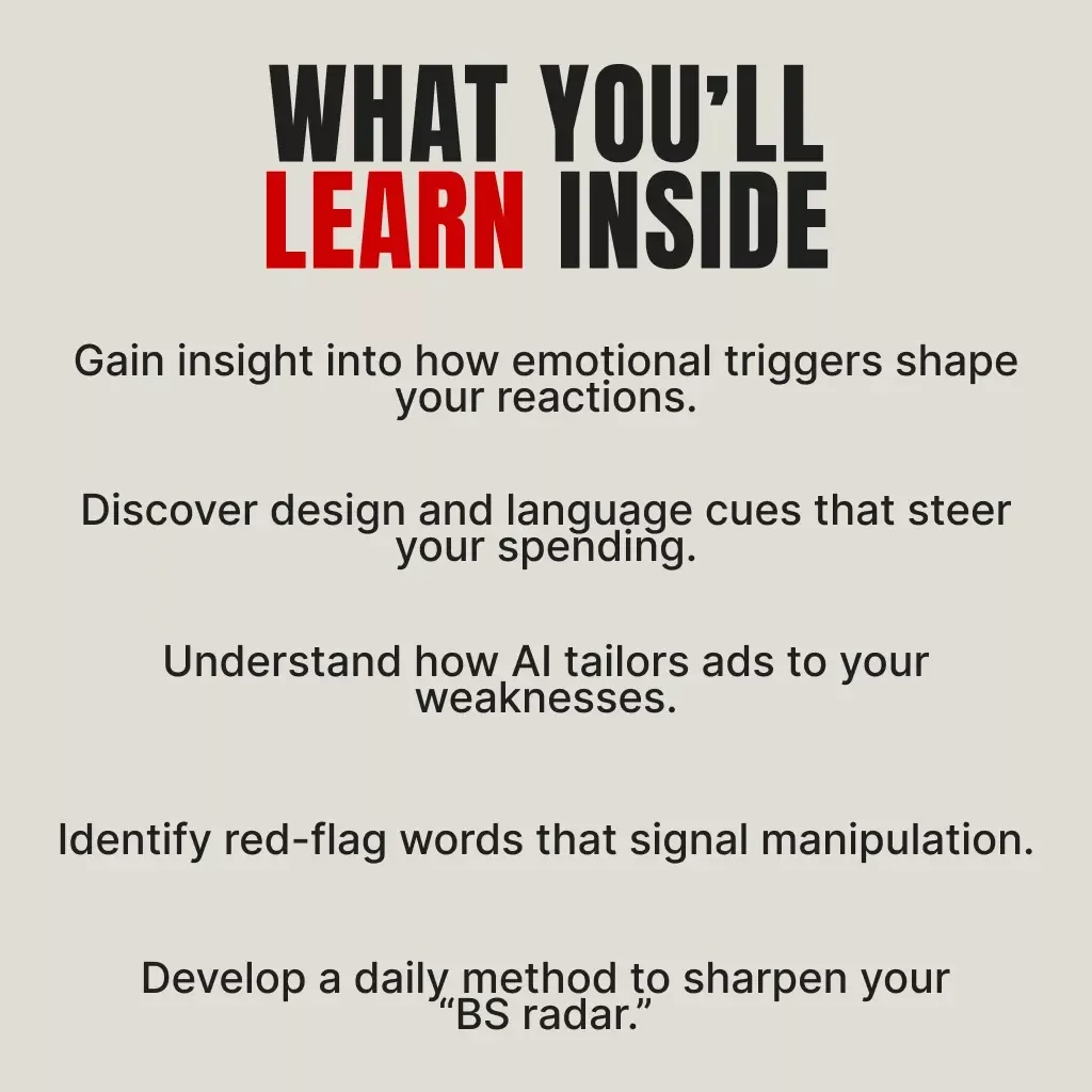 How to Spot Tricky Tactics Before They Trick You | Digital Guide on How to Spot Tricky Marketing Tactics | Consumer Awareness eBook for Smart Buyers and Digital Skeptics