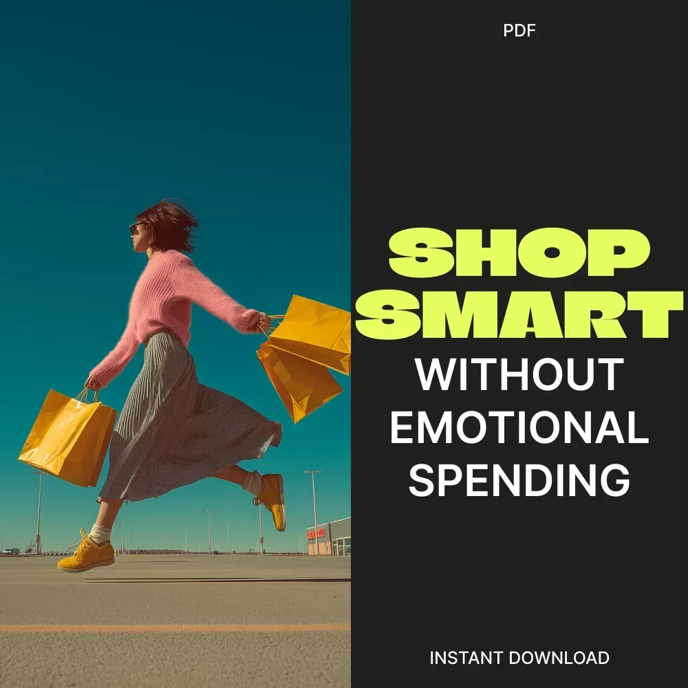 Black Friday Survival Checklist: Shop Smart Without Emotional Spending | Printable Digital Download | Black Friday How to Shop Without Emotional Spending Guide for Smart Shoppers