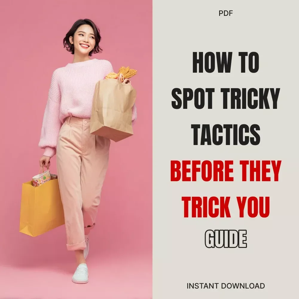 How to Spot Tricky Tactics Before They Trick You | Digital Guide on How to Spot Tricky Marketing Tactics | Consumer Awareness eBook for Smart Buyers and Digital Skeptics