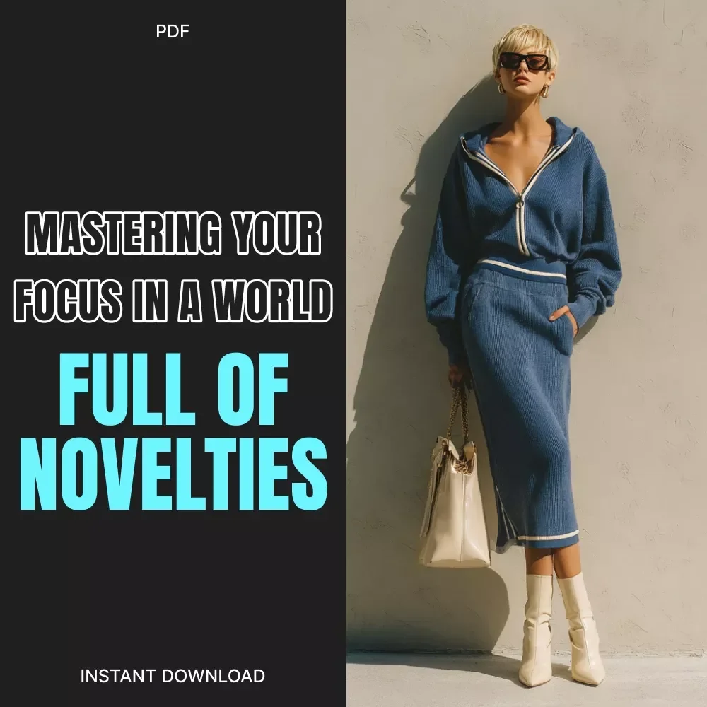 Mastering Your Focus in a World Full of Novelties | eBook Guide with Tips for Ignoring Novelty Items, Overcoming Impulse Buys & Building Long-Term Focus